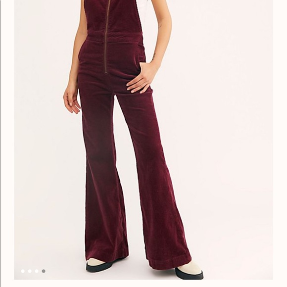 Free People Corduroy Overalls - Picture 2 of 8